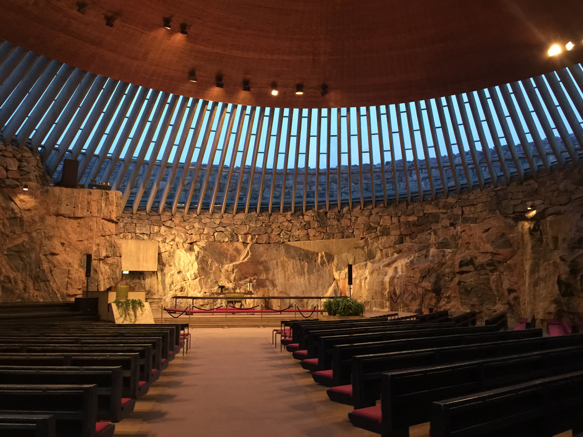 Tempeliaukion kirkko - Helsinki